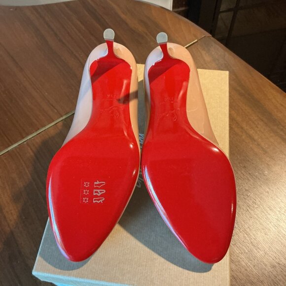 Christian Louboutin Dolly Pump 85 Blush Nude Classic Heel - Picture 4 of 9